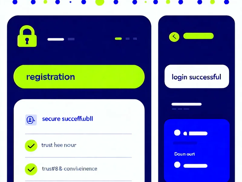 Hình ảnh quản lý tài khoản NH88, đăng ký và đăng nhập an toàn