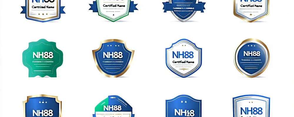 Các huy hiệu và chứng nhận uy tín của NH88