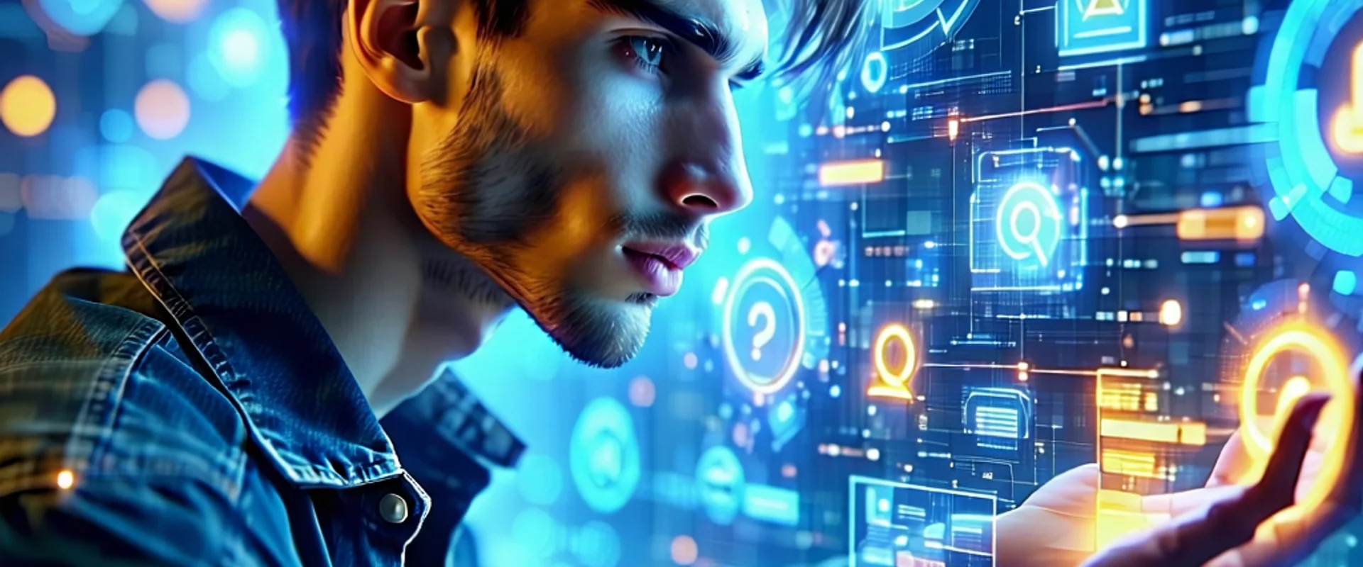 Hình ảnh trung tâm trợ giúp NH88, biểu tượng câu hỏi và giải đáp