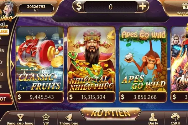 Slot game và nổ hũ tại NH88